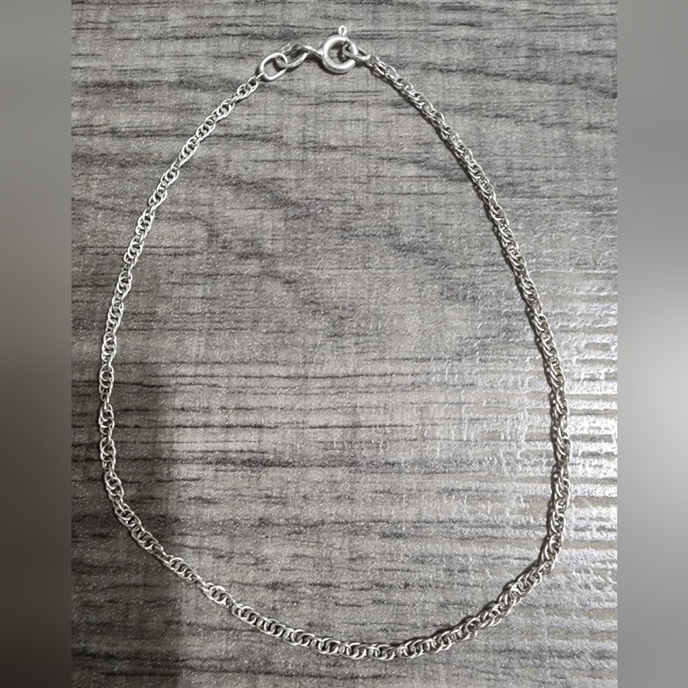 Kay Jewelers Silver Chain Bracelet - Picture 2 of 3
